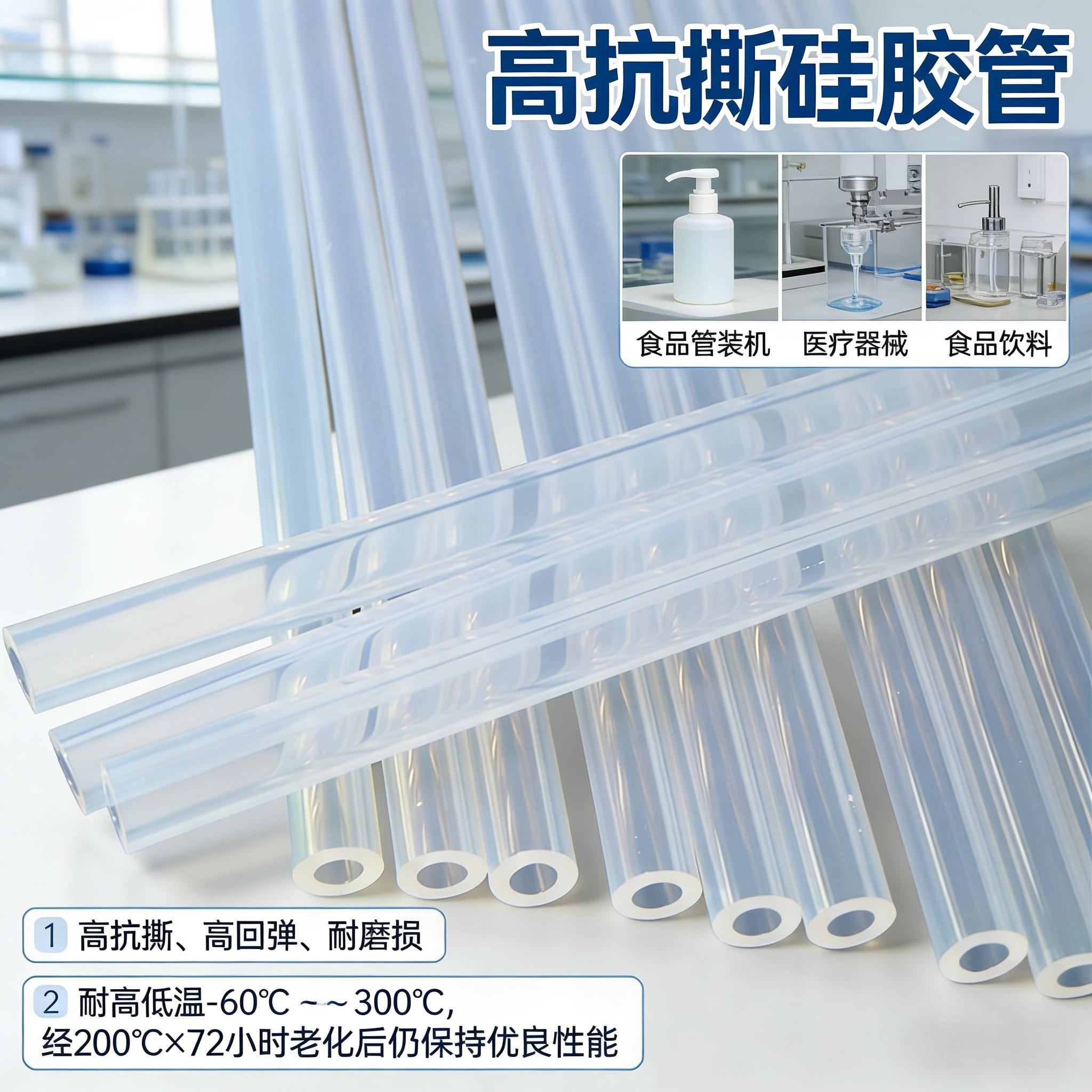 高抗撕硅膠管